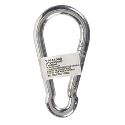 Campbell Chain Zinc-Plated Steel Spring Snap 350 lb 4-3/4 in. L