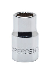 Crescent 21 mm S X 3/8 in. drive S Metric 12 Point Standard Socket 1 pc