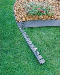 Master Mark Zip Edge 20 ft. L X 4.5 in. H Plastic Black Flexible Lawn Edging