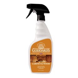 Goddard's Cabinet Makers Wax Lemon Scent Fine Furniture Cleaner and Polish 23 oz Spray