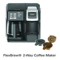 Hamilton Beach FlexBrew 12 cups Black Coffee Maker