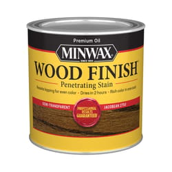 Minwax Wood Finish Semi-Transparent Jacobean Oil-Based Wood Stain 0.5 pt