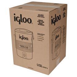 Igloo Industrial Water Cooler 10 gal Red/Yellow