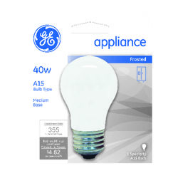 GE 40 W A15 A-Line Incandescent Bulb E26 (Medium) Cool White 1 pk