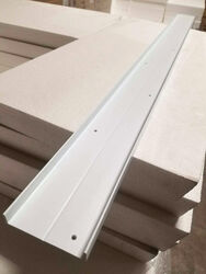 Glass Block 48 in. W X 4 in. D Channel