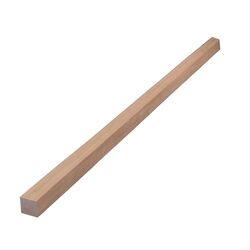 Alexandria Moulding Square Hardwood Dowel 36 in. L 1 pk Gray