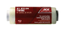 Ace 500 ft. L Natural Braided Nylon Twine