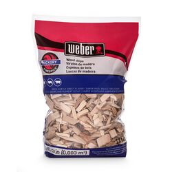 Weber Firespice Hickory Wood Smoking Chips 192 cu in