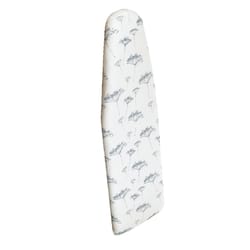 Homz 15 in. W X 55 in. L Cotton Blue Ironing Board Cover