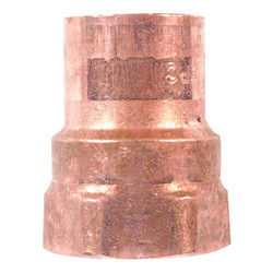 Nibco Inc 3/4 in. Copper T X 3/4 in. D FIP Copper Pipe Adapter