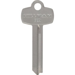 Hillman House/Office Universal Key Blank BE-2/A Single For