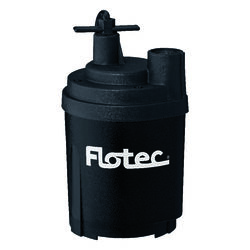 Flotec Tempest 1/6 HP 1470 gph Thermoplastic Switchless Switch Bottom AC Utility Pump