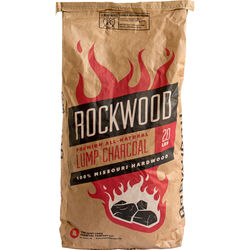 Rockwood All Natural Hardwood Lump Charcoal 20 lb