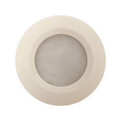 Amertac White Plug-In LED Puck Light 1 pk