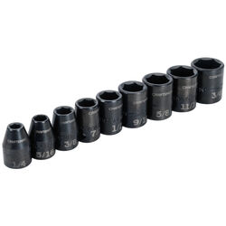 Craftsman 3/8 and 1/2 in. drive S SAE Socket Set 9 pc