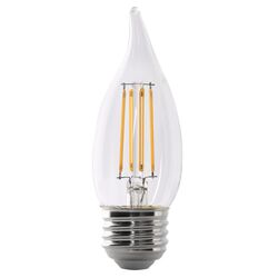 Feit Electric acre Enhance CA10 E26 (Medium) LED Bulb Soft White 40 Watt Equivalence 2 pk