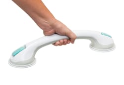 Safe-Er-Grip 17 in. L ADA Compliant Plastic Suction Cup Grab Bar