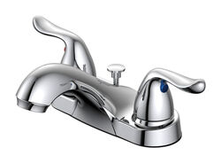 OakBrook Pacifica Chrome Two-Handle Lavatory Pop-Up Faucet 4 in.