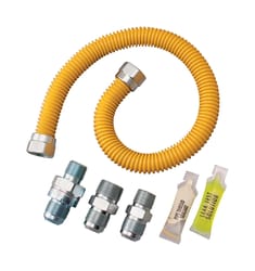 Dormont SmartSense 5/8 in. OD T X 5/8 in. D OD 36 in. Stainless Steel Gas Connector Kit