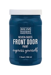 Modern Masters Satin Calm Water Base Door Paint Exterior and Interior 1 qt