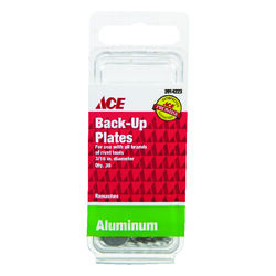 Ace Aluminum Backup Plates 3/16 in. 30 pc