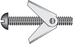 Hillman Fas-N- Tite 1/4 in. D X 3 in. L Round Steel Toggle Bolt 50 pk