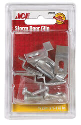 Ace Aluminum Aluminum Aluminum Screen/Storm Door Clip For 1/2 8 pk
