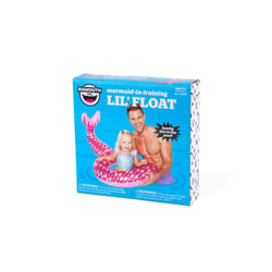 BigMouth Inc. Pink Vinyl Inflatable Mermaid Tail Baby Float