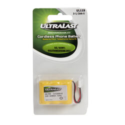 Ultralast Ni-Cad AA 3.6 V Cordless Phone Battery 3-1/2AA-U 1 pk