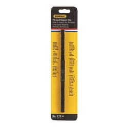 General Tools 8-1/2 in. L High Carbon Steel Assorted Thread Repair File 1 pc