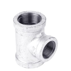 BK Products 1 in. FIP T X 1 in. D FIP Galvanized Malleable Iron Reducing Tee