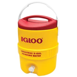 Igloo Water Cooler 2 gal Red/Yellow