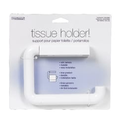 InterDesign White Toilet Paper Holder
