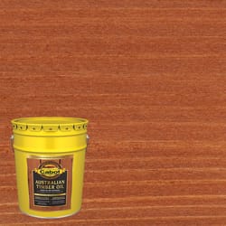 Cabot Transparent Mahogany Flame Oil-Based Alkyd Australian Timber Oil 5 gal