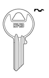 Hy-Ko Traditional Key Automotive Key Blank Single For For Yale Locks