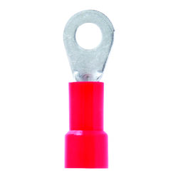 Jandorf 22-18 Ga. Insulated Wire Terminal Ring Red 5 pk