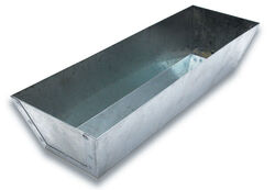 Marshalltown Galvanized Steel Mud Pan 12 in. L