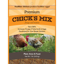 Barenbrug Chick's Mix Mixed Sun/Partial Shade Pasture Seed Mix 1 lb
