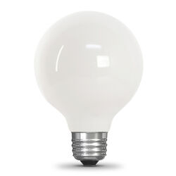 Feit Electric acre Enhance G25 E26 (Medium) LED Bulb Soft White 25 Watt Equivalence 1 pk