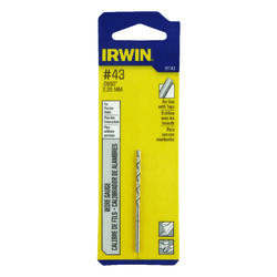 Irwin 1-1/8 in. S X 2-1/4 in. L High Speed Steel Wire Gauge Bit 1 pc