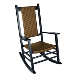Jack Post Knollwood Black Wood Rocking Chair