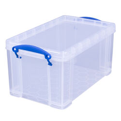Really Useful Box 6-3/4 in. H X 8 in. W X 13-1/2 in. D Stackable Storage Box