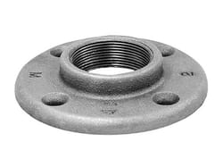 Anvil 1/2 in. FPT T Black Malleable Iron Floor Flange