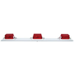 Peterson Red Oblong Clearance/Side Marker Light Bar