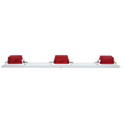 Peterson Red Oblong Clearance/Side Marker Light Bar