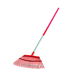 Corona 63 in. L X 19 in. W Steel Leaf Rake Aluminum Handle