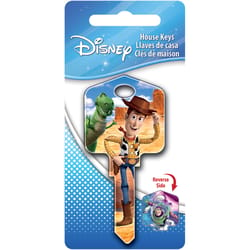 Hillman Disney Buzz/Woody House Key Blank 66/97 KW1/KW10 Single For Kwikset and Titan Locks