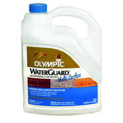 Olympic WaterGuard Low Luster Clear Water-Based Multi-Surface Waterproofer 1 gal