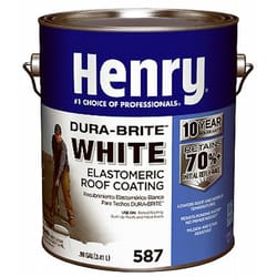 Henry Dura-Bright Smooth White Elastomeric Roof Coating 0.9 gal