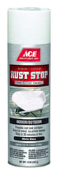 Ace Rust Stop Gloss White Spray Paint 15 oz